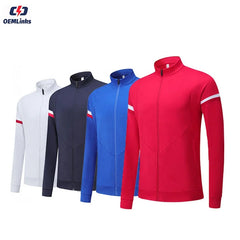 Custom Training Gym Track Suits Custom Jogging Sport Zip Tracksuit Soccer Tracksuits Team Soccer Tracksuit