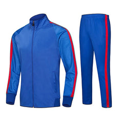 Custom Soccer Tracksuit Jacket Sport Training Zip Tracksuit Quick Dry Unisex Set Football Jacket Football Wear Full Zip