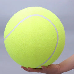 8.5" Big Durable Eco-Friendly Tennis Ball Pet Bite Toy Fabric Rubber for Sports Training & Entertainment Portable