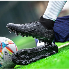 Soccer Boots Soccer Shoes Anti Training Outdoor Football Boots High Ankle Shoes American Football Shoes