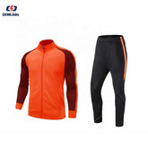 Custom Tracksuit Soccer Sportswear Long Sleeve Men Kids Training Suits Kit Jersey Jacket Football Wear