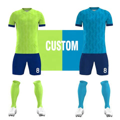 Wholesale Custom Designs Quick Dry Jersey Football Men Soccer Uniforms Sublimation Retro Soccer Jersey Set Kits Sport Wea