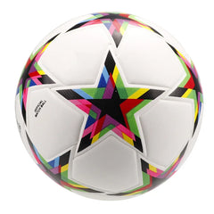 Hot Match World Football Training PU Sticker for Champions League Standard No. 5 Game for Adults Ball Genre