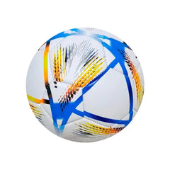 Wholesale European Cup Soccer Training Footballs WorldCup No.5 Suture Soft Leather PVC Material