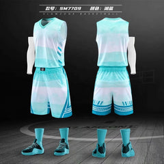 High Quality Embroidery logo Custom Basketball Jersey