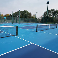 Factory Custom Tennis Court Net Professional Tennis Post Tennis Net System for Court
