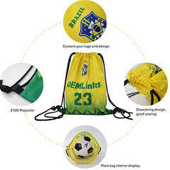 Custdm Wafer Proof Drawstring Backpack Draw Gym String Bag for Outdoor Casual Drawstring Bags Backpack Drawstring Bag