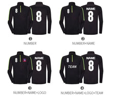 High Quality Football Jersey Comfortable Breathable Men's Team Soccer Tracksuit Custom