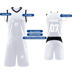OEMLinks Wholesale Custom Premium Basketball Uniform Sublimation Basketball Wear Breathable Quick Dry Jersey Basketball