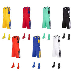 Custom Top Quality OEM Blank Kids Basketball Jersey Teams Men's Youth Plain Basketball Wear Vest