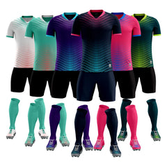 On Time Delivery Men Kids Football Uniform Soccer Jersey Soccer Wear