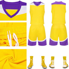 Polyester Breathable Basketball Jersey Digital Sublimated Basketball Vest Jersey Sleeveless Printing Team Basketball Uniform