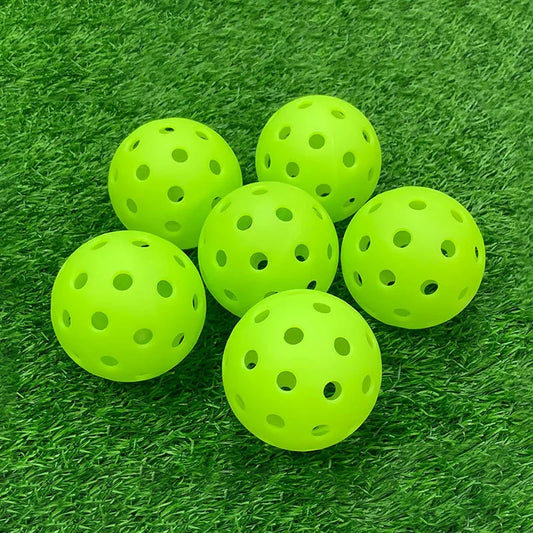 Custom Outdoor 40 Holes Durable Pickleball X Ball Usapa Standard Quiet Pickleball Balls