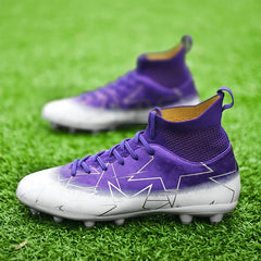 New High Quality American Football Shoes Soccer Boots Soccer Shoes Anti Training Outdoor Football Boots High Ankle Shoes