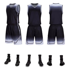 Sublimation Digital Printing Custom Basketball Jersey Uniform Design