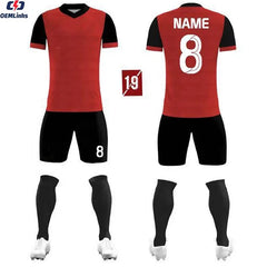 Customize High Quality Jersey Football Original 2023 Soccer Kit for Men 20 Set
