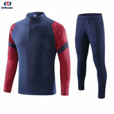 Custom Tracksuit Sport Tracksuit Autumn Winter Sportswear Football Jacket Jogger Pants Set