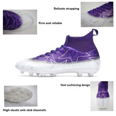 New High Quality American Football Shoes Soccer Boots Soccer Shoes Anti Training Outdoor Football Boots High Ankle Shoes