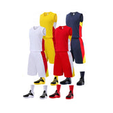 Top Quality Basketball Set Custom Men's Basketball Uniforms