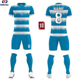 Customize Top Quality Soccer Uniformes Sublimated Soccer Uniform Suit for Men and Kids