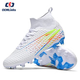 New High Quality Soccer Boots Comfortable Football Shoes Training Outdoor Soccer Boots High Top American Football Shoes