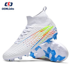 New High Quality Soccer Boots Comfortable Football Shoes Training Outdoor Soccer Boots High Top American Football Shoes