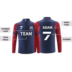 Custom Tracksuit Sport Tracksuit Autumn Winter Sportswear Football Jacket Jogger Pants Set