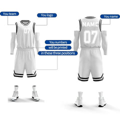 High Quality Basketball Jersey Custom Professional Custom Basketball Uniform for Basketball Team