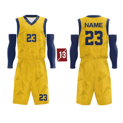 Fully Customization and Sublimation New Model Basketball Jersey
