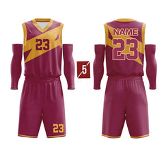 New Arrival 100% Polyester Unique Basketball Sets Designs