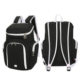 Custom New School Team Sport Volleyball Basketball Football Soccer Black Premium Backpack