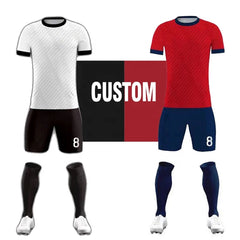 New Design Wholesale Club Sportswear Team Custom Football Uniform Soccer Wear Jersey Set