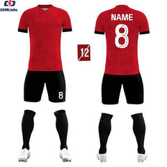Customize Football Shirts Soccer Kits Trade Soccer Uniform Real