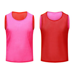 Factory Direct Sale Reversable Basketball Pinnie Numbered Sports Soccer Football Training Vest Bibs