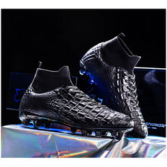 Soccer Boots Soccer Shoes Anti Training Outdoor Football Boots High Ankle Shoes American Football Shoes