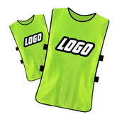 Custom logo Adult Soccer Bibs 2022 New Design Football Training Vest Soccer Pinnies Scrimmage Vests
