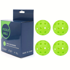 Factory Custom Wholesale Injection Molded Usapa Approved Outdoor Pickleball Balls 40 Holes with Box