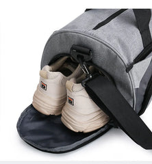 Custom Logo Spend the Night Weekend Tote Duffel Bag Foldable Waterproof Gym Sports Travel Duffle Bag for Women Men Girls