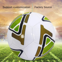 Custom Made PVC Soccer Football Ball Student & Adult Training Machine Sewing for Campus Exam Match for Adult Training