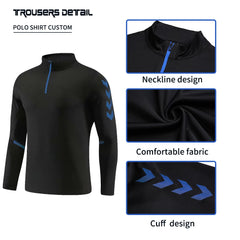 Gym Fitness Training Tracksuits Men Two Piece Set Tracksuit Zip Jacket Jogging Tracksuit Soccer Mens Sweatsuit