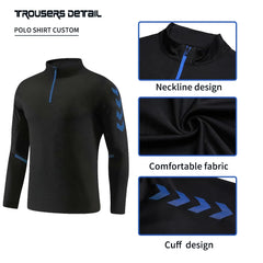 Custom 2024 Training Gym Track Suits Custom Mens Jogging Tracksuit Football Tracksuits Team Soccer Tracksuit Mens Sweatsuit