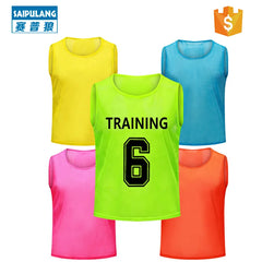 Wholesale Custom logo Vest Soccer Mesh Sports Pinnies Training Bibs