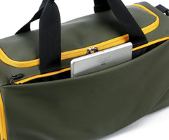 Wholesale Low MOQ Stock Waterproof Custom Nylon Men Women Soccer Bag Travelling Handbags Weekend Duffel Bag