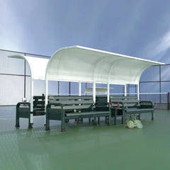 Factory Custom Tennis Court Chair Tennis Court Benches Tennis Bench Canopy