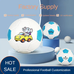 Customize Pattern PVC Machine Sewn Footballs Children's Toy Custom Wholesale Small Soccer Ball Size #2 Football Balloon