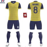 Customize High Quality Antique Football Jersey Football Uniforms Kit Jersey