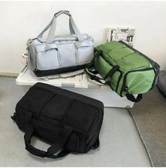 2022 Hot Selling Customized Logo Large Duffle Bags Gym Women Waterproof Sports Travel Bag