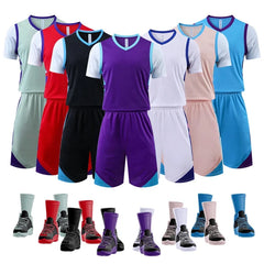 Sublimation Basketball Clothes T Shirt Vests Team Fashion Design Custom Basketball Jersey