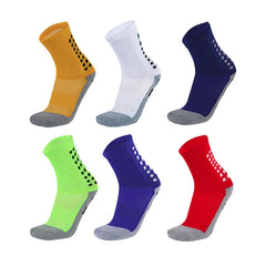 Breathable Sweat Soccer Socks Cotton Football Socks Non slip Knee Soccer Socks