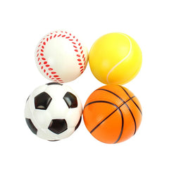 Promotional Soccer Stress Ball Custom Kids Soft PU Foam Anti Stress Relief Toy Squeeze Ball With Logo